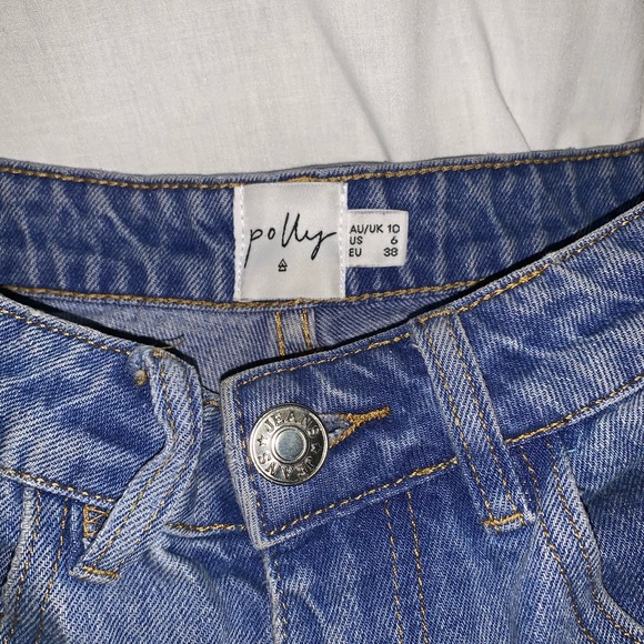 Princess Polly Blue Swalla Shorts - Picture 2 of 6